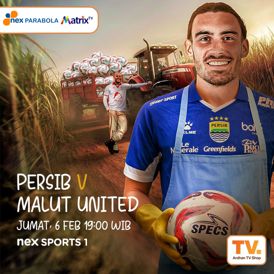 Nex Parabola Dan Matrix Paket LIGA INDONESIA 30 Hari - Paket nonton BRI Super League/Liga 1 - paket 