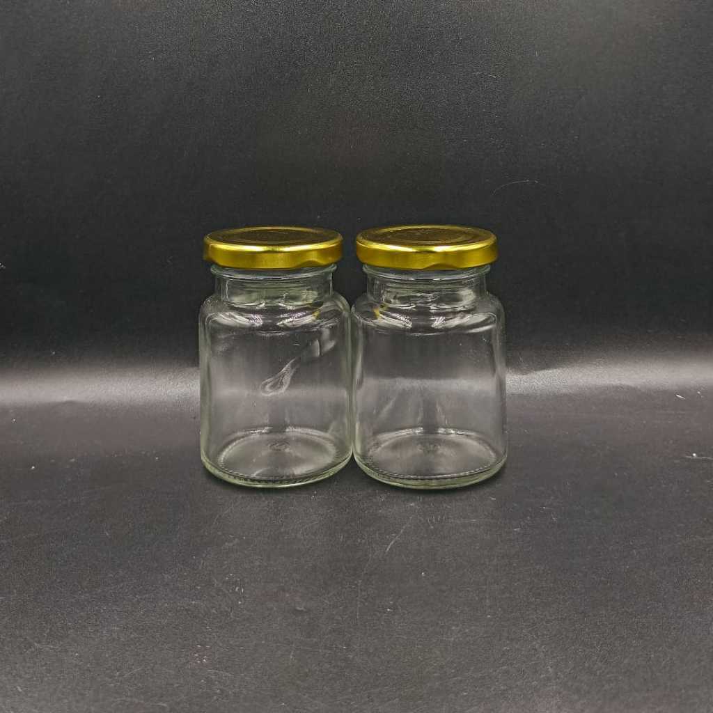JKB100 toples jar kaca 100ml tinggi / jar kaca selai 100ml/ madu