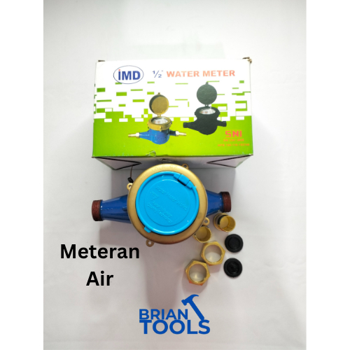Meteran Air IMD 1/2 Water Meter Tandon Besi IMD