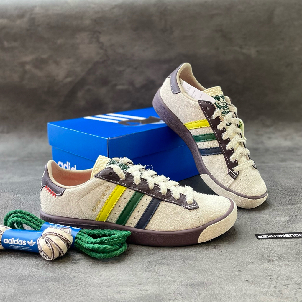 ADIDAS x BRAIN DEAD FOREST HILLS [CREAM WHITE/PANTONE] #JR7943 HAGUSNEAKER GARANSI 100% ORIGINAL