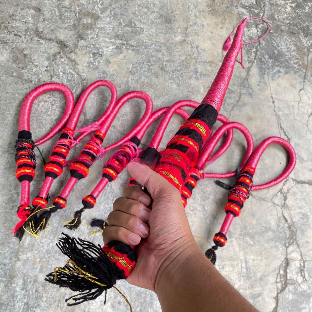 Paket Mainan Pecut Bopo Pawang Cambuk Reog Ponorogo