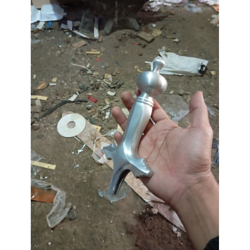 Gagang Handle Pedang Iban Duralium Cor