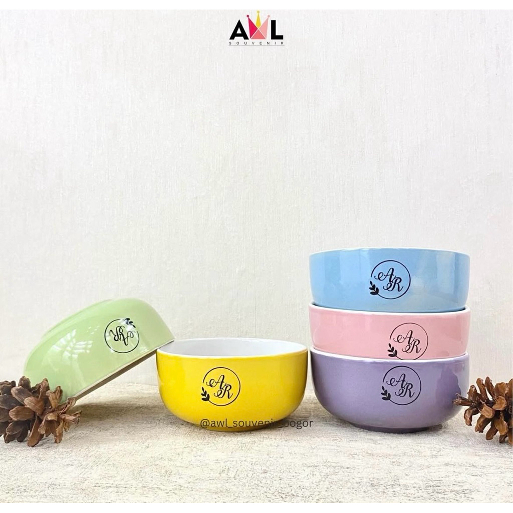 Mangkok Sayur solid 1 warna