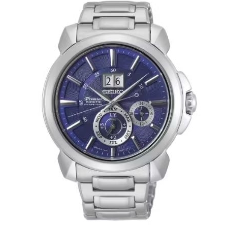 seiko premier SNP161P1 kinetic snp161 blue dial