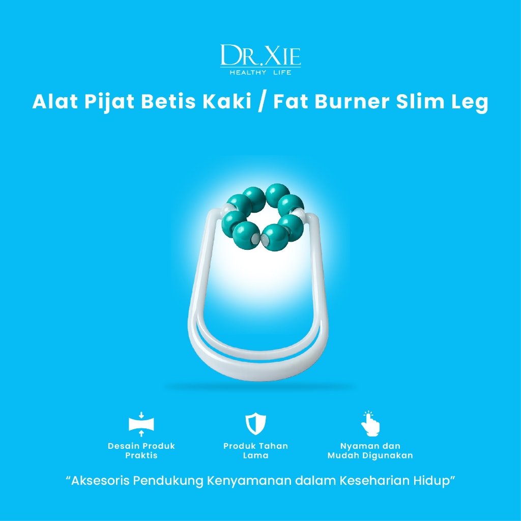 Alat Pijat Roller Betis Kaki Manual – Leg Massage Roller Ball Tool Portable Ergonomis