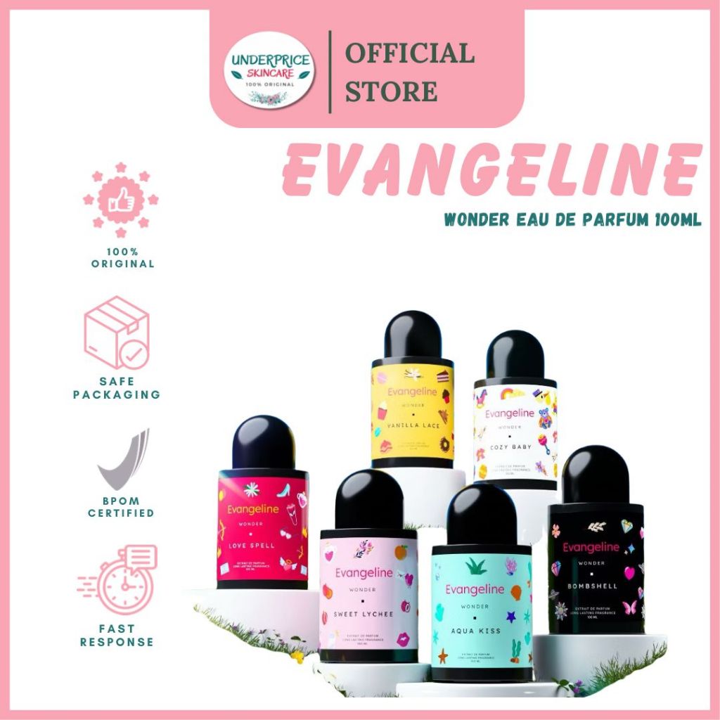Evangeline Extrait De Parfum Wonder Series 100ml