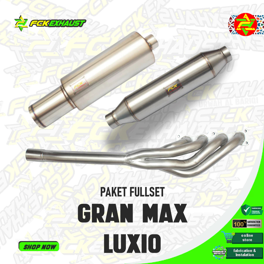 FCK Full System Grandmax Luxio Knalpot Mobil