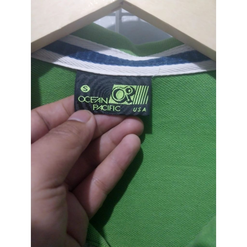 kaos kera polo shirt ocean pacific