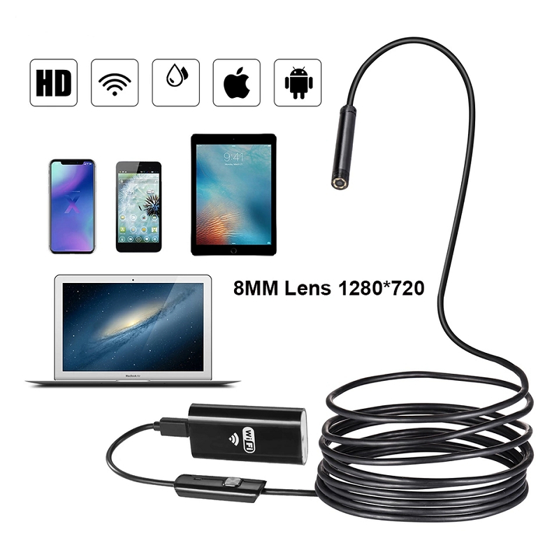 Wifi Kamera Endoscope HD 1080P / 720P - Endoscope Mini Kamera Wifi