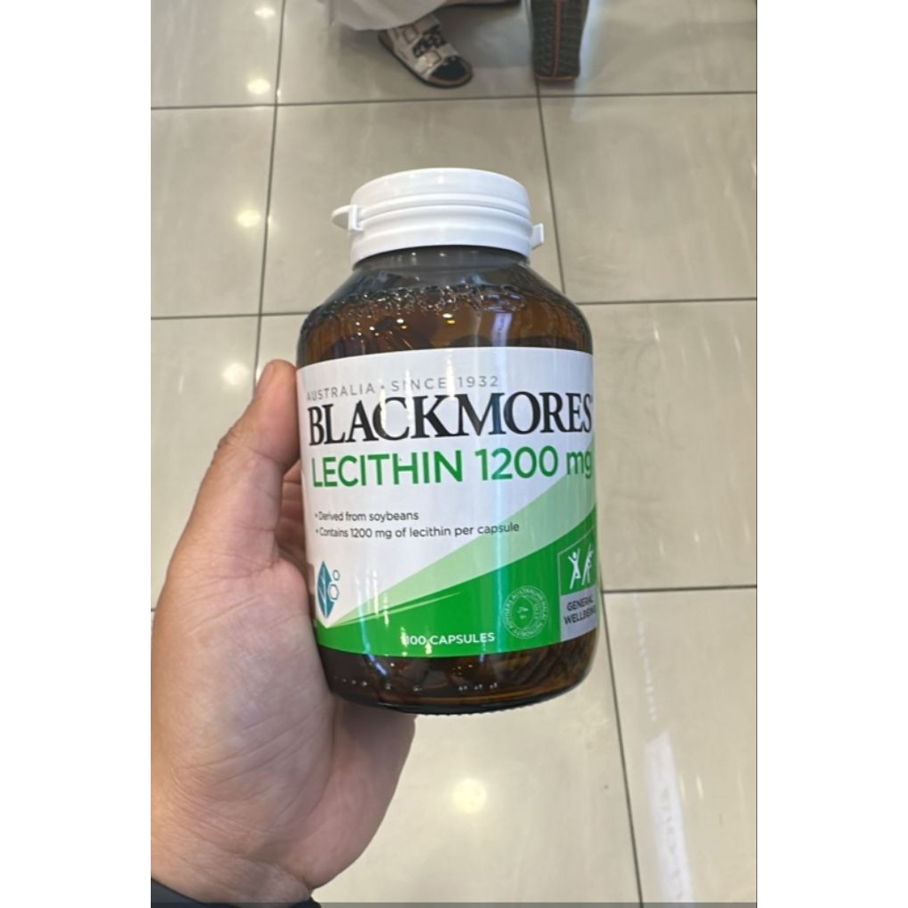 Blackmores malay Lecithin 1200mg 100 Kapsul - Membantu Menurunkan Berat Badan, Meningkatkan Metaboli