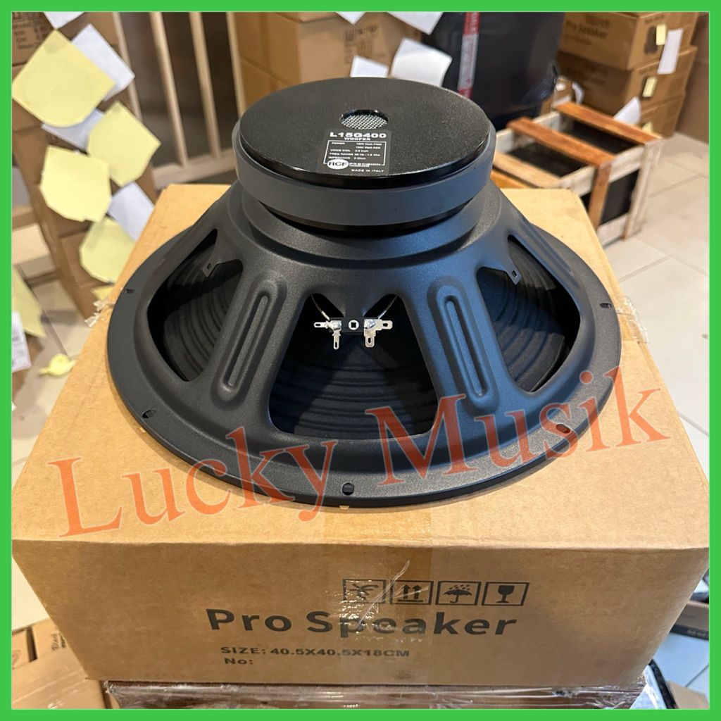 SPEAKER KOMPONEN RCF L15G400 15 INCH MID LOW speaker rcf l15 g400 speaker lf15 g400
