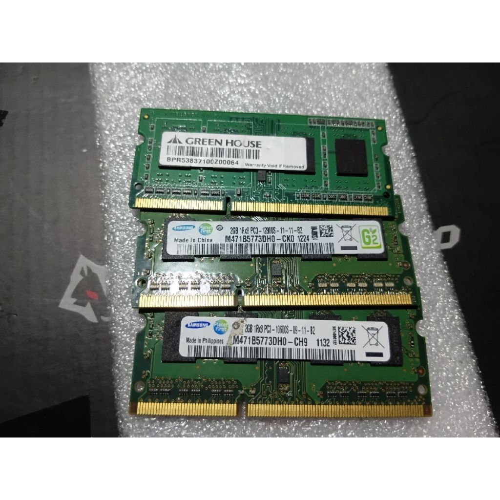 RAM Laptop DDR3 DDR3L 2GB 1600mhz 1333mhz