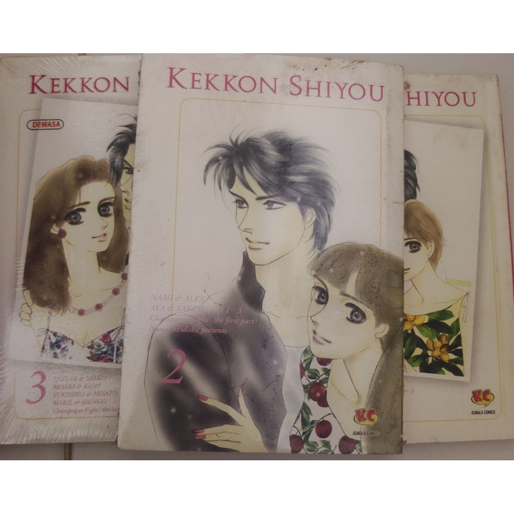 KOMIK KEKKON SHIYOU BEKAS ORIGINAL
