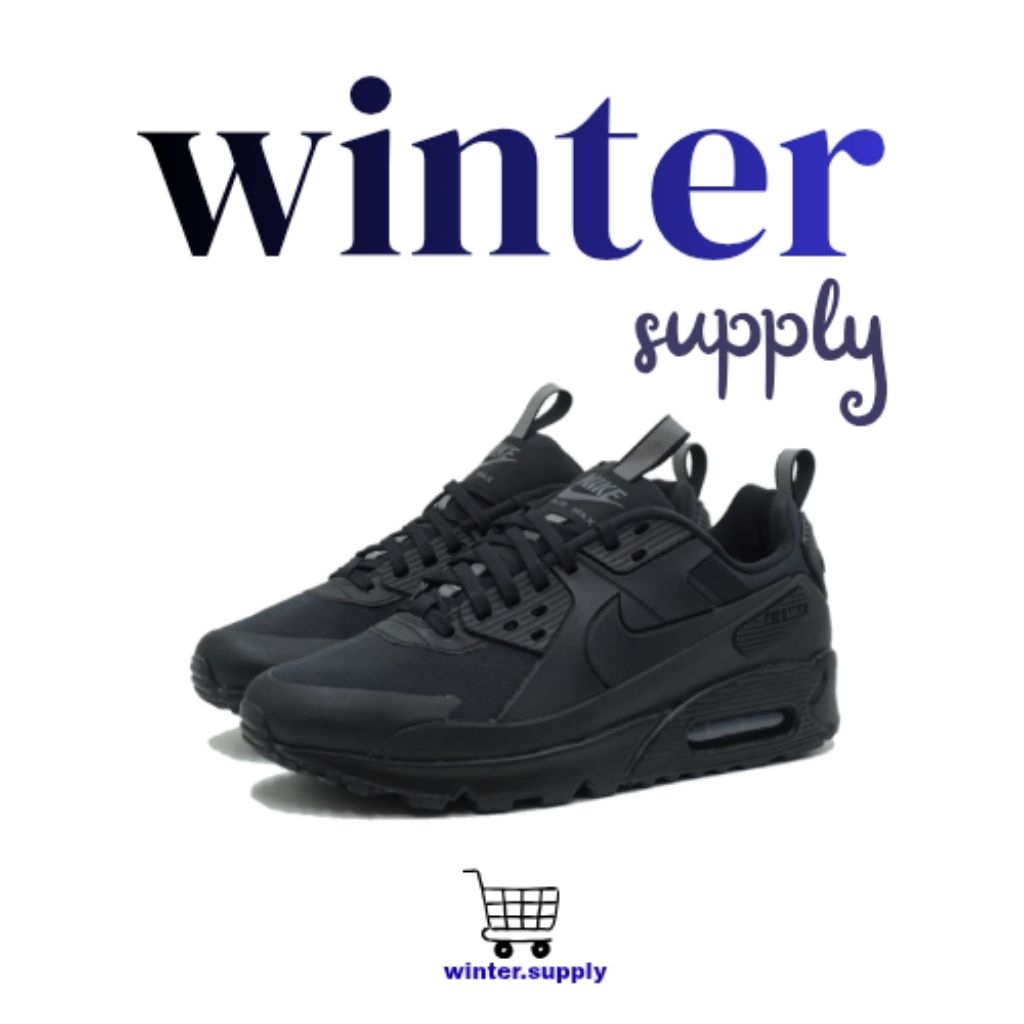 WINTER - Sneakers Air Max 90 Triple Black "100% BNIB"