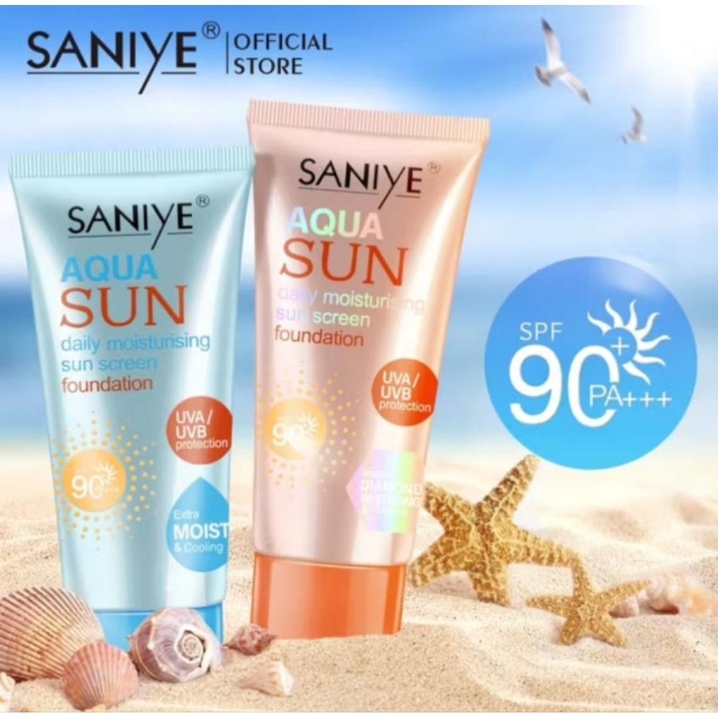 SANIYE Sunscreen SPF 90+PA+++AQUA SUN