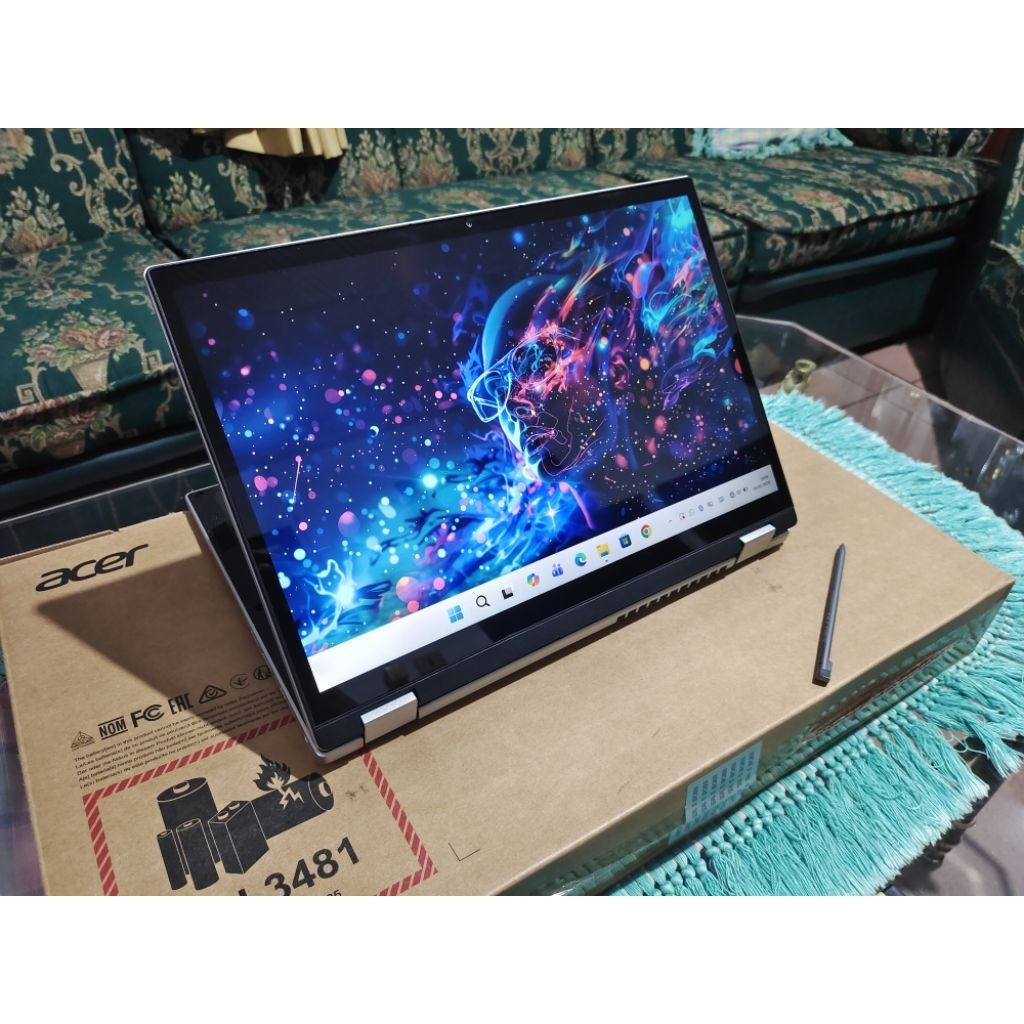 laptop Acer aspire 3 spin 14 A3SP14 touchscreen 2in1 intel core i3 n305 8/512 fhd ips