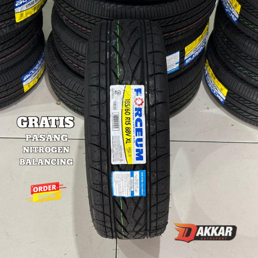 Ban Mobil Forceum Hexa-r 185 60 R15 Tubeles Ban Mobil Awet R15 185/60 Ring 15