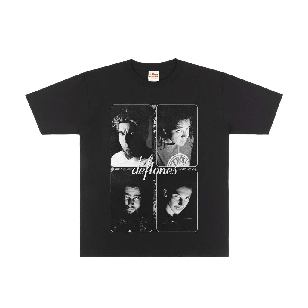 Deftones - deftones Tshirt Black - Kaos Band