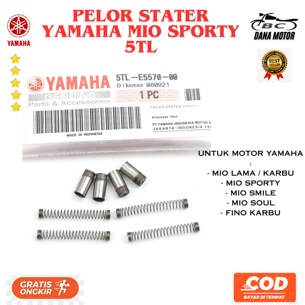 Pelor Stater Yamaha Mio Sporty Mio Smile / PELOR STATER YAMAHA MIO - 5TL-E5570-01