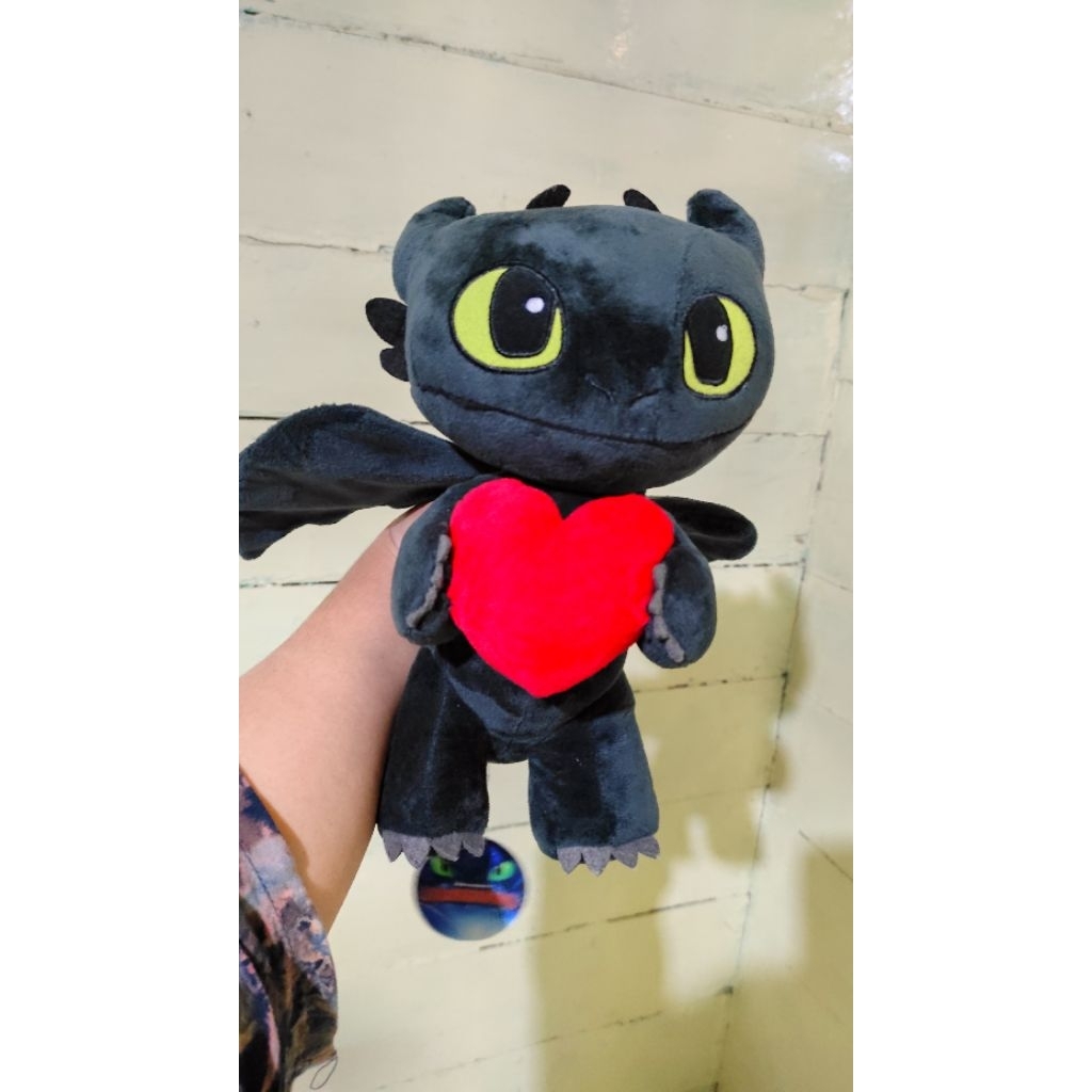 Boneka tootless how to train your dragon
