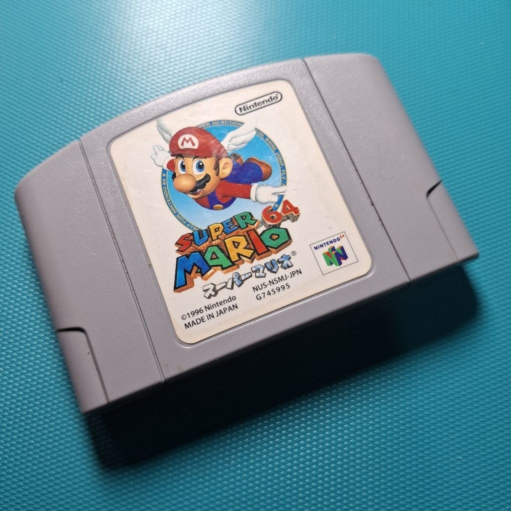 Kaset Nintendo 64 Super Mario Second Original