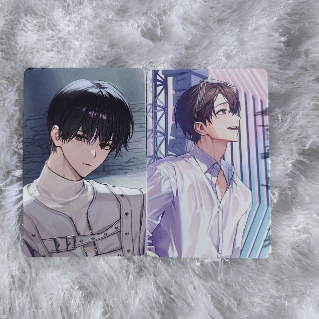 Park Moondae Debut or Die Photocard Official Versi Novel KR Part 4 + Transparent Photocard Official 