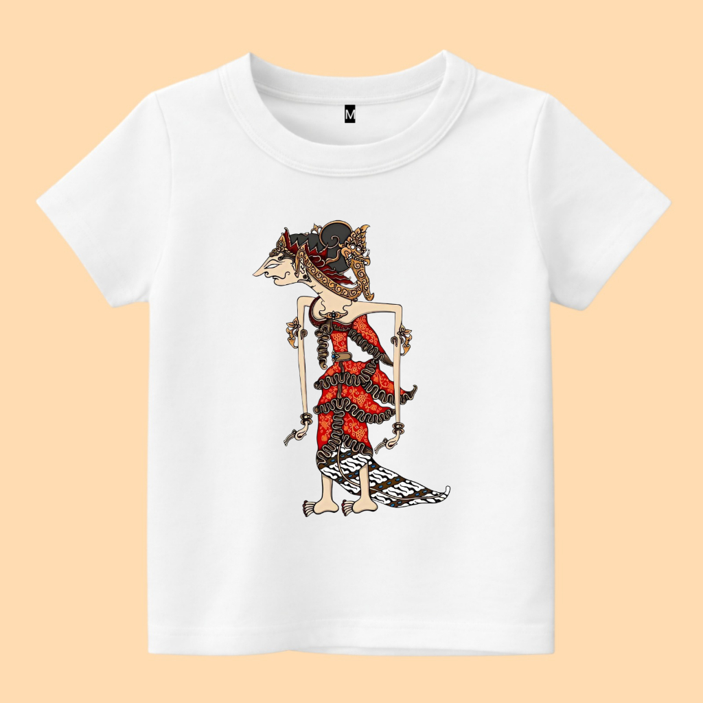 Baju kaos anak wayang karakter werkudara