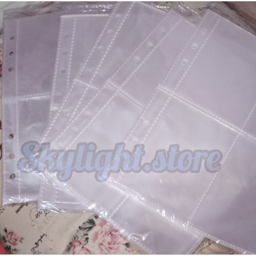 Sleeve Binder Photocard 6 Ring Ukuran A5