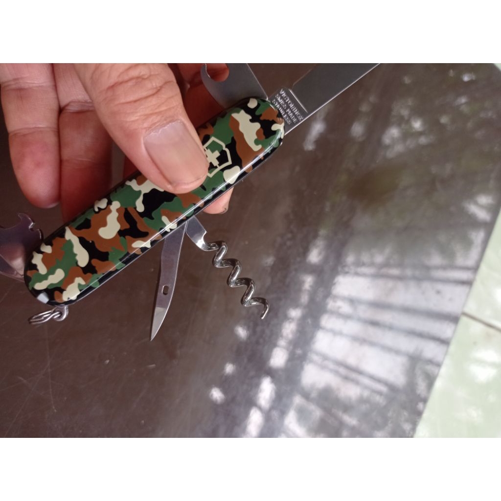 Victorinox Spartan camoflage bekas original