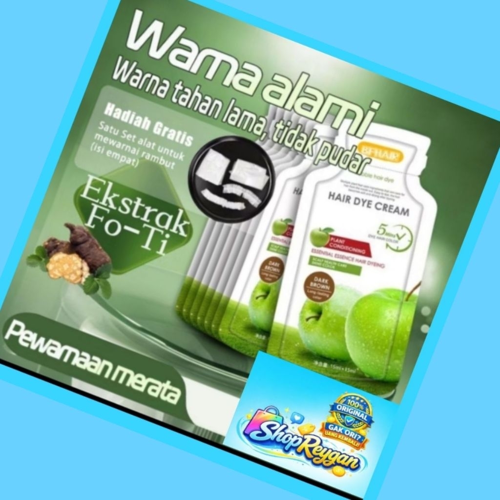 pewarna rambut coklat kastanye