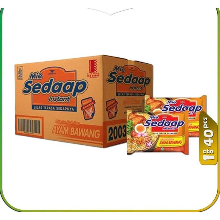 mie sedap rasa ayam bawang 1 dus/mie sedap ayam bawang/mie sedap 1 dus/mie sedap/mie instan