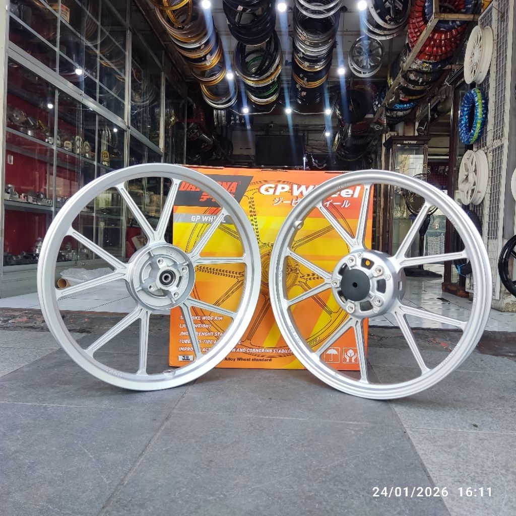 VELG GP WHEEL DAYTONA MX KING 160-17 FR DISC RR 160-17 DISC ASLI DAYTONA