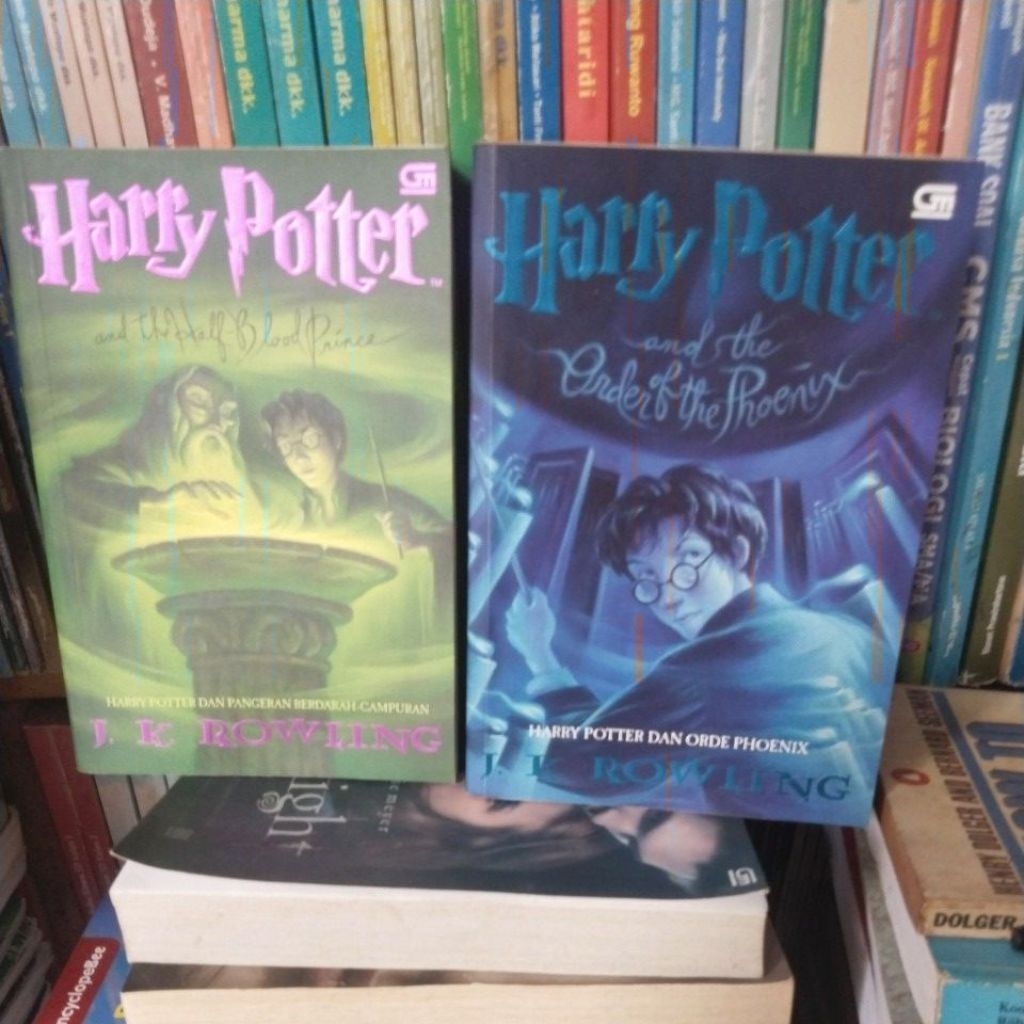 NOVEL HARRY POTTER VOL 5&6 SEKEN ORIGINAL