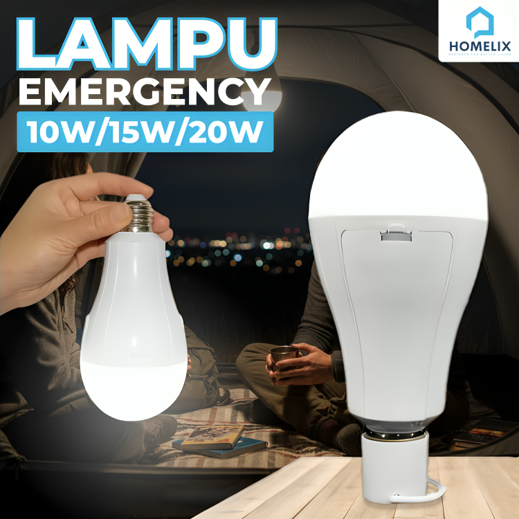 Lampu Emergency Led Baterai Rechargeable Lampu Darurat Lampu Emergency Otomatis Charger Bohlam Emerg