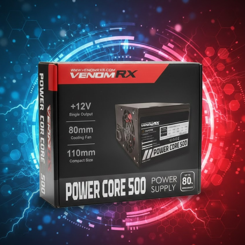 Power Supply Venom RX Power Core 500 - 300W PSU