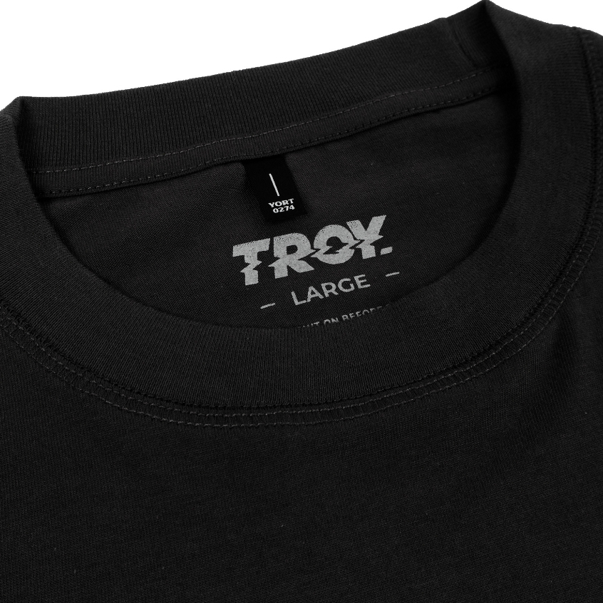 Troy Company Tshirt Black Sprayer - Kaos Lengan Pendek Kaos Hitam MTD 3536