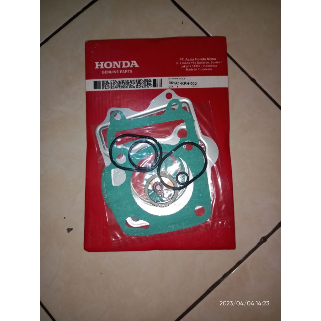 packing gasket top set karisma Supra x 125 original
