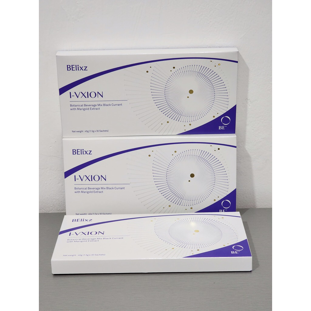 vitamin mata 30 sachet exp 2027, ivxion ,Original kesehatan mata supplemen untuk mata