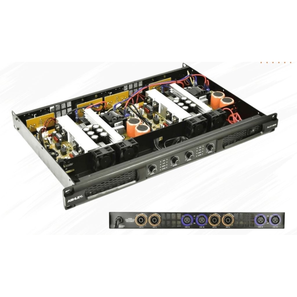 Power Amplifier ASHLEY Play4500 | 4 Channel