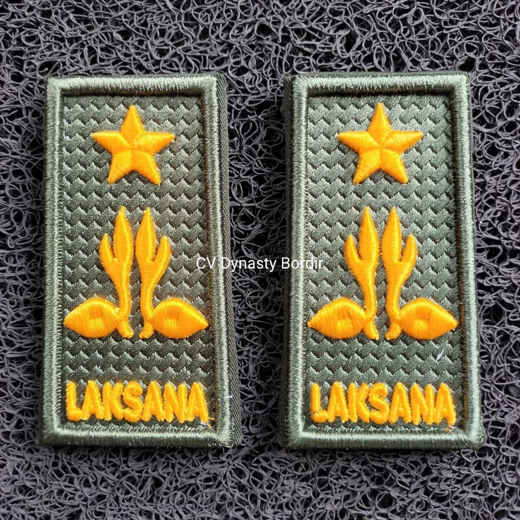 CUSTOM PANGKAT PUNDAK PRAMUKA BORDIR TIMBUL