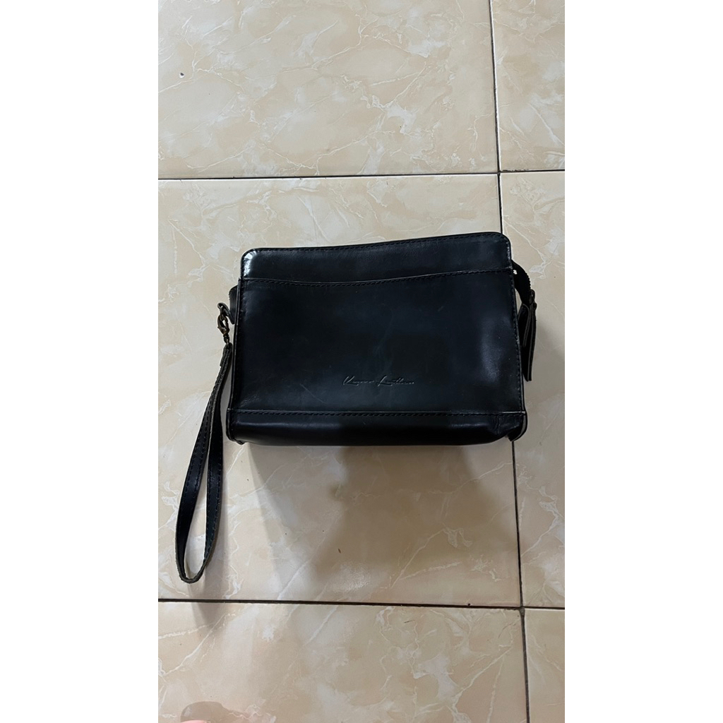 Preloved tas handbag Kenes Leather