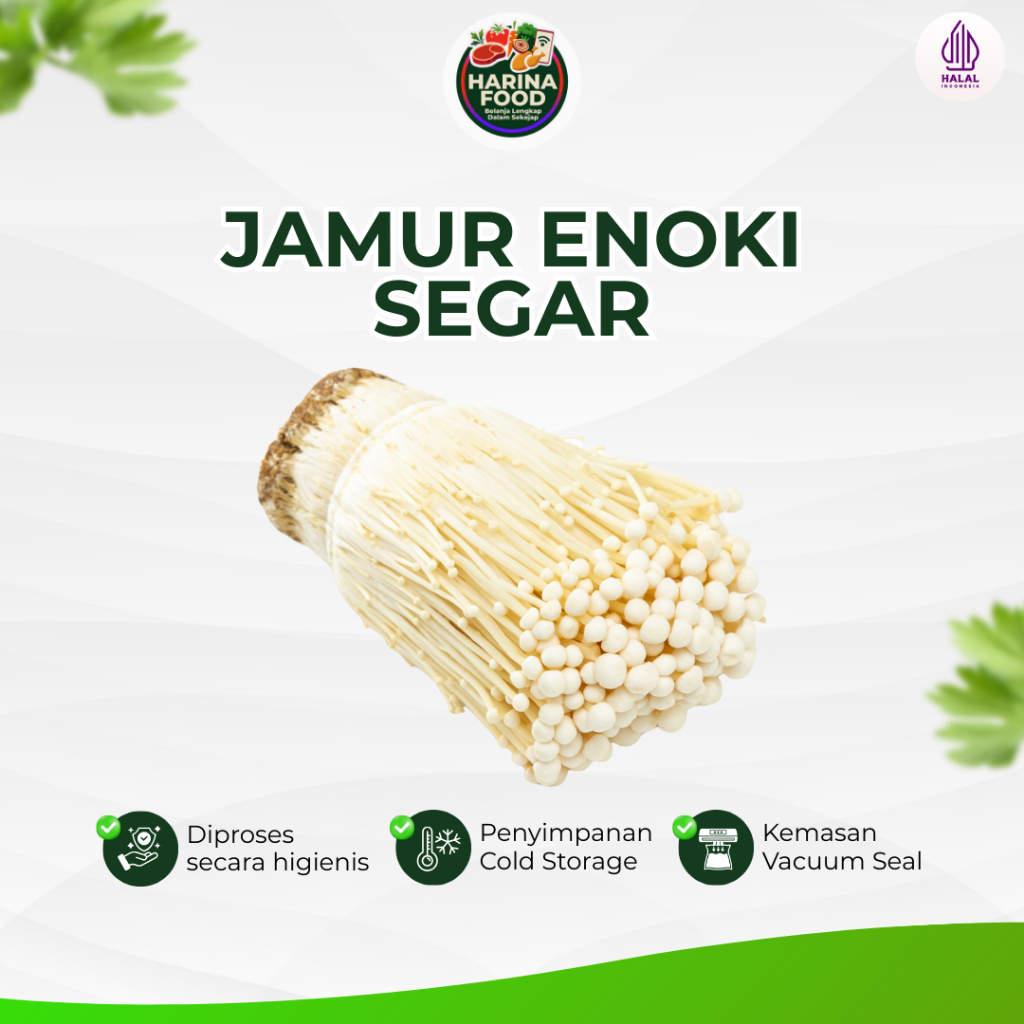 Jamur Enoki Segar Fresh Sayur Jogja