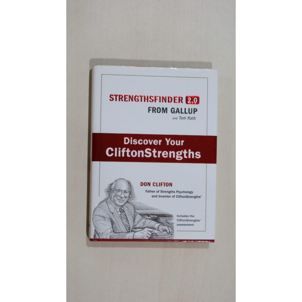 Discover Your Clifton Strengths. Author by Don Clifton. ISBN: 9781595620156