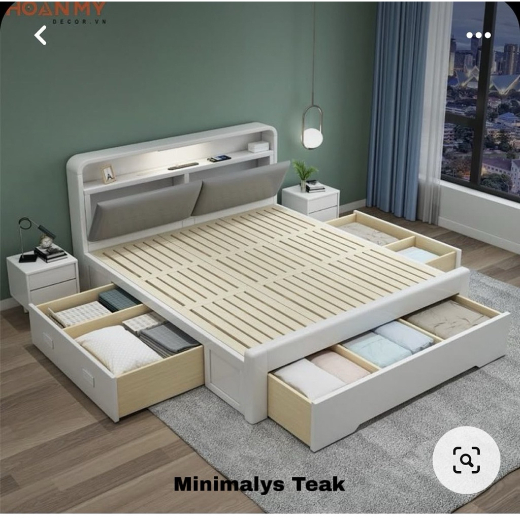 Dipan minimalis laci 180x200 | Dipan kayu | Dipan kasur | Dipan tempat tidur | Dipan murah | Dipan l