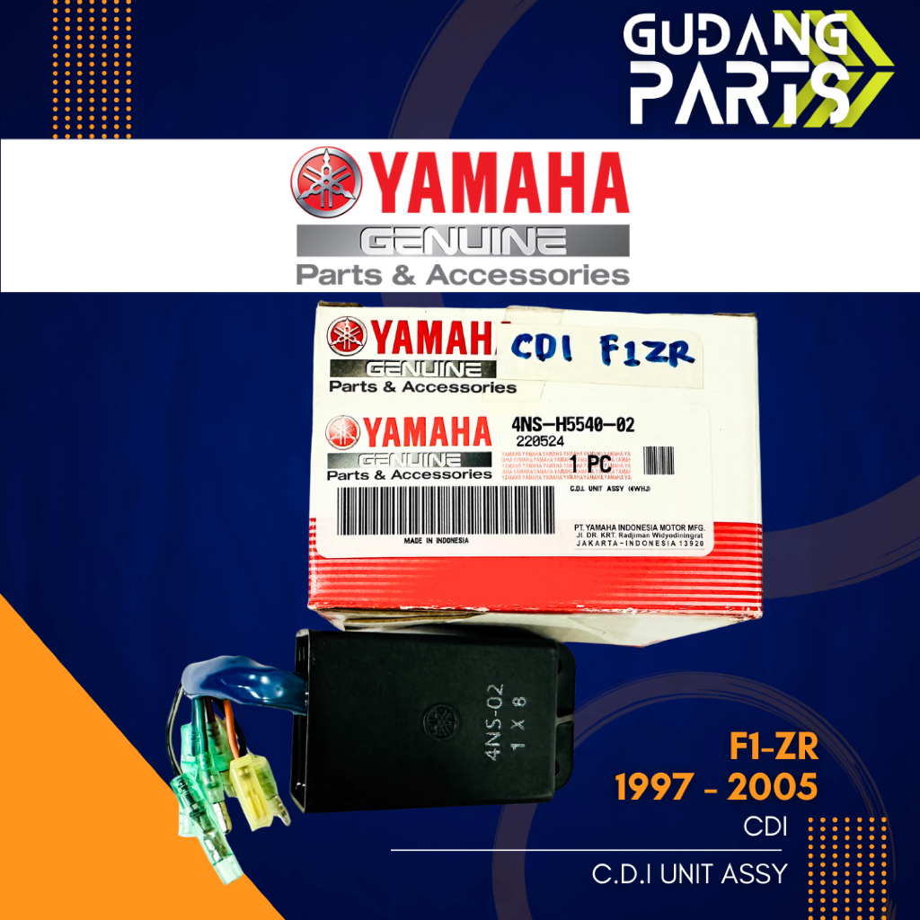 4NS-H5540-02 CDI Yamaha F1ZR Unit Assy YGP Asli Ori Original F1-ZR