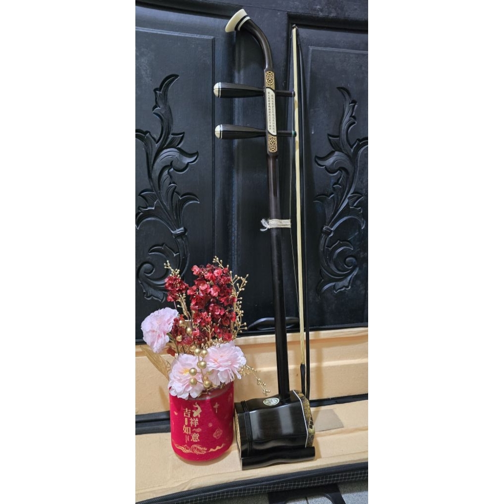 alat musik gesek erhu ebony wood