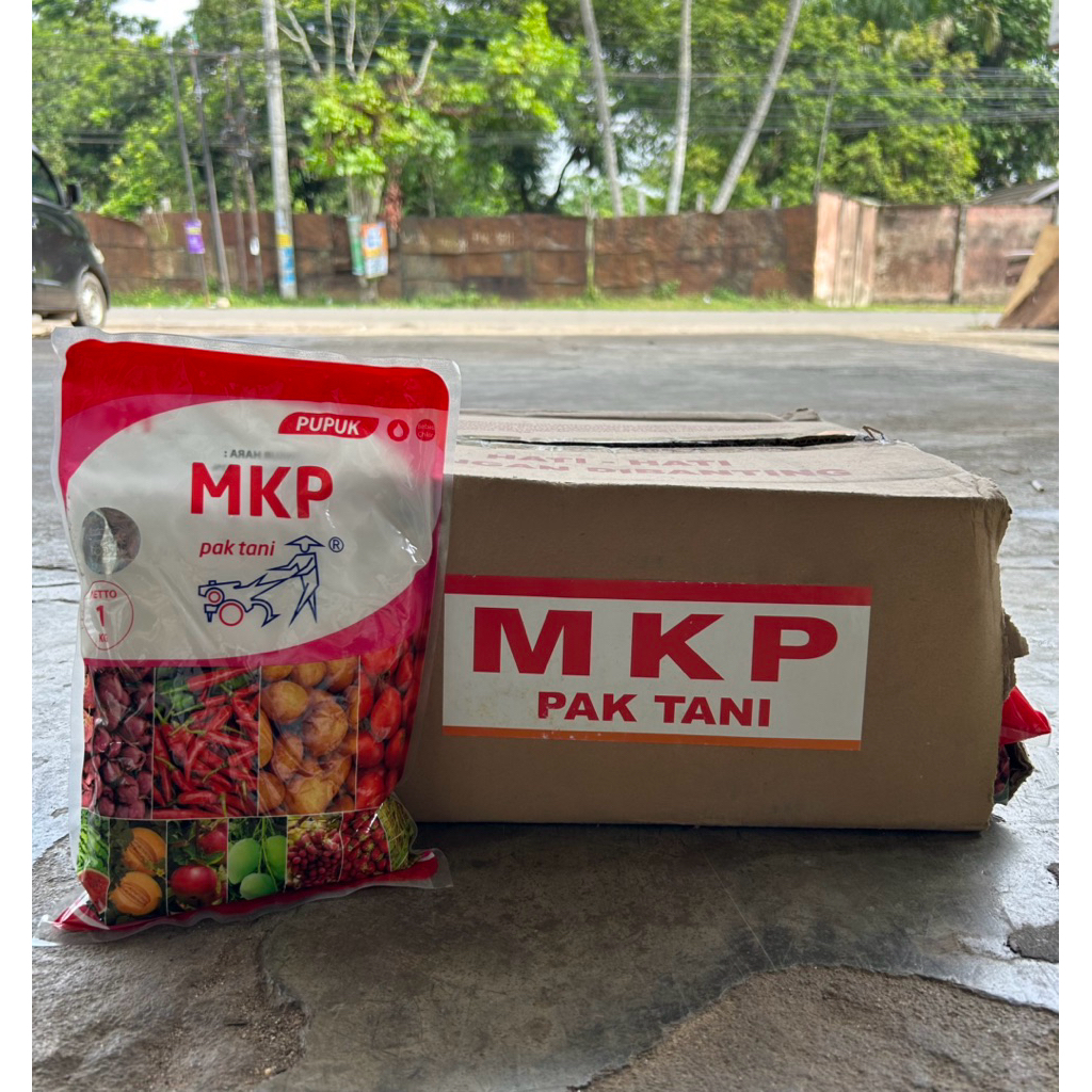BUNDLING (1 DUS) 20 PCS MKP PAK TANI Kemasan 1 KG Pupuk Hidroponik Mono Kalium Phospat Original Kema