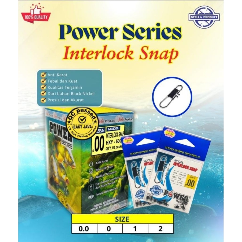 INTERLOCK SNAP STELLA