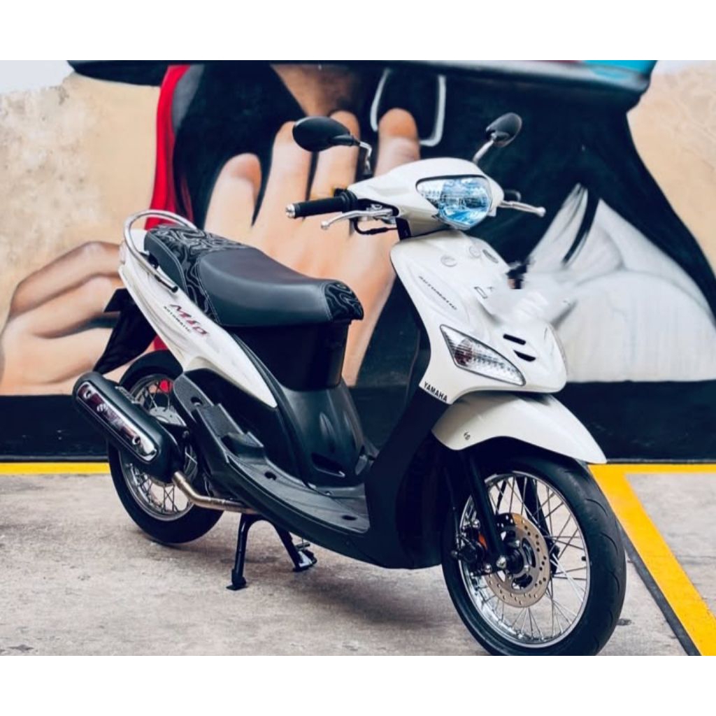 JOK YAMAHA MIO SPORTY | MBTECH CARBON ABSTRAK 3D | JOK MIO SPORTY/SMILE TERBARU