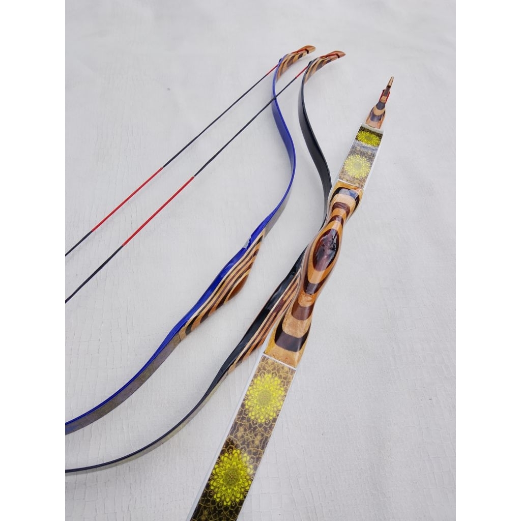 Busur Bending Turkis Siyah Laminasi Non Lilit